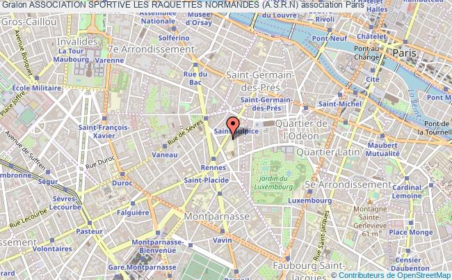 plan association Association Sportive Les Raquettes Normandes (a.s.r.n) Paris