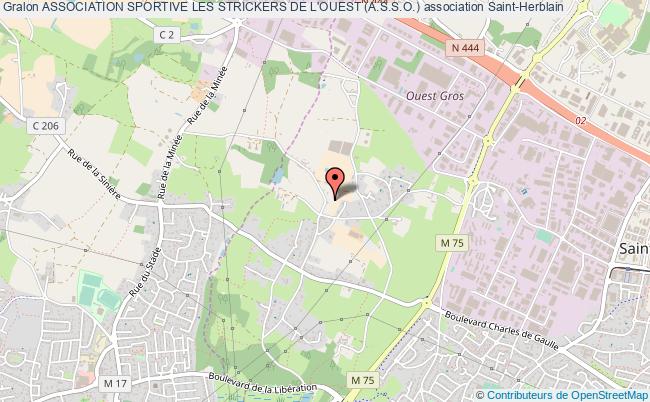 plan association Association Sportive Les Strickers De L'ouest (a.s.s.o.) Saint-Herblain