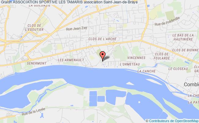 plan association Association Sportive Les Tamaris Saint-Jean-de-Braye