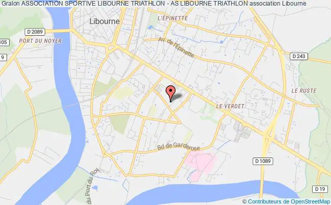 plan association Association Sportive Libourne Triathlon - As Libourne Triathlon Libourne