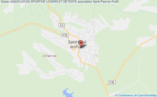 plan association Association Sportive Loisirs Et Detente Saint-Paul-en-Forêt