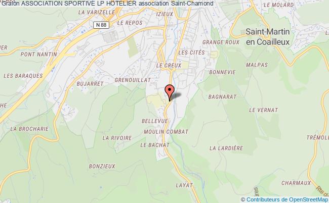 plan association Association Sportive Lp Hotelier Saint-Chamond