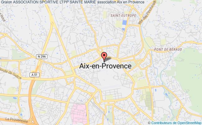 plan association Association Sportive Ltpp Sainte Marie Aix-en-Provence