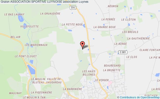 plan association Association Sportive Luynoise Luynes