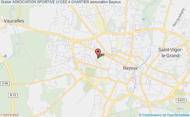 plan association Association Sportive LycÉe A Chartier Bayeux