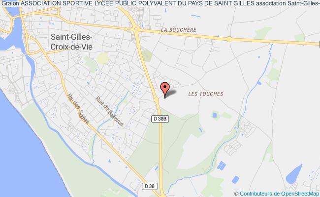 plan association Association Sportive LycÉe Public Polyvalent Du Pays De Saint Gilles Saint-Gilles-Croix-de-Vie