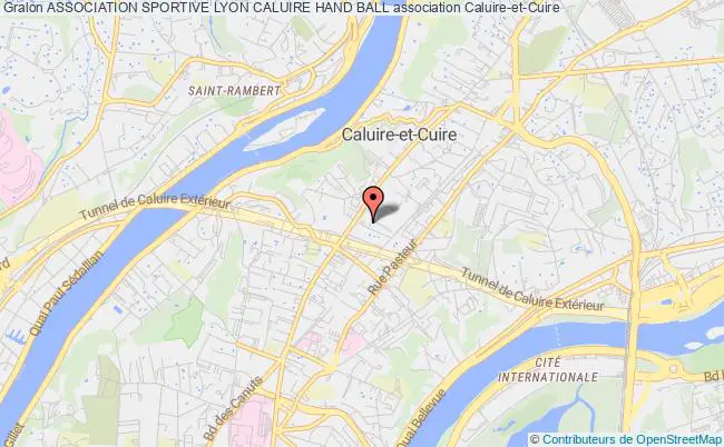 plan association Association Sportive Lyon Caluire Hand Ball Caluire-et-Cuire