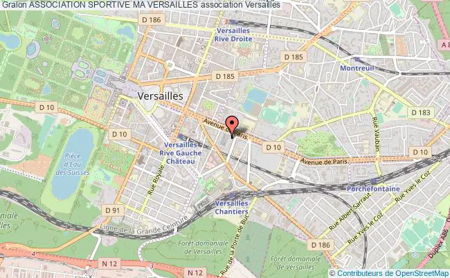 plan association Association Sportive Ma Versailles Versailles