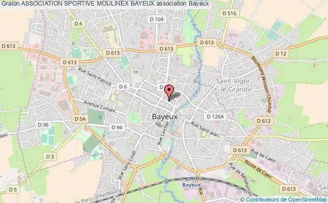 plan association Association Sportive Moulinex Bayeux Bayeux