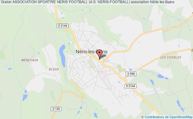 plan association Association Sportive Neris Football (a.s. Neris-football) Néris-les-Bains