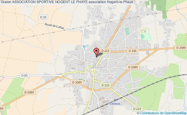plan association Association Sportive Nogent Le Phaye Nogent-le-Phaye