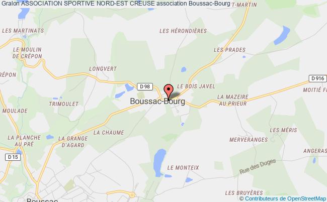 plan association Association Sportive Nord-est Creuse Boussac-Bourg