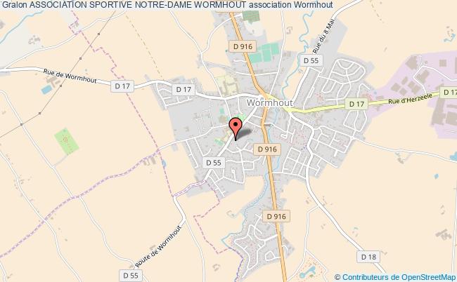 plan association Association Sportive Notre-dame Wormhout Wormhout