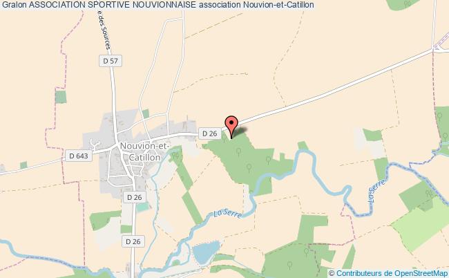 plan association Association Sportive Nouvionnaise Nouvion-et-Catillon