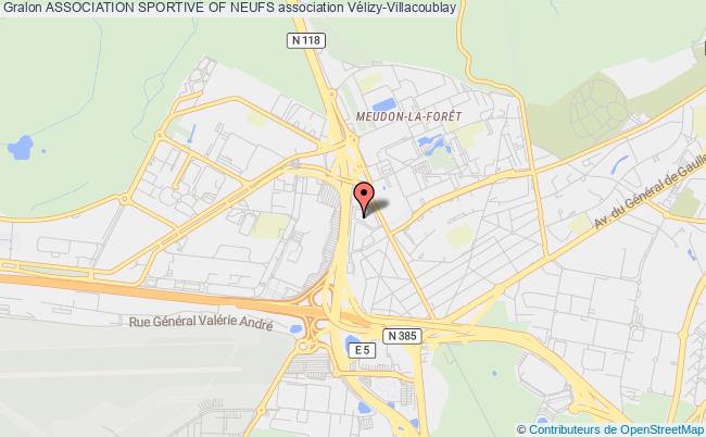 plan association Association Sportive Of Neufs Vélizy-Villacoublay