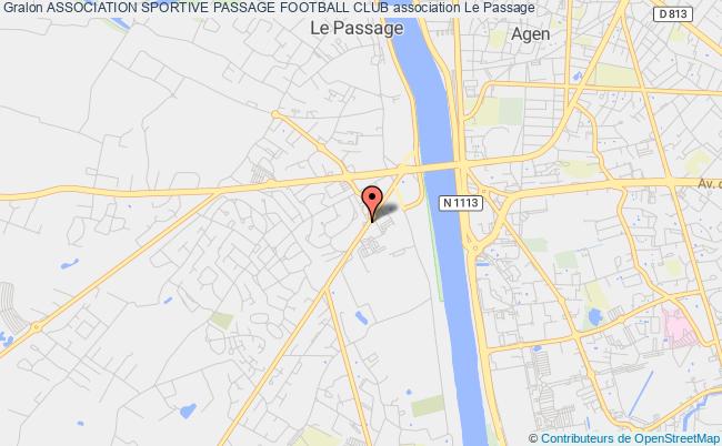 plan association Association Sportive Passage Football Club Passage
