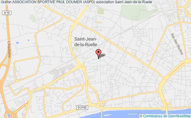 plan association Association Sportive Paul Doumer (aspd) Saint-Jean-de-la-Ruelle