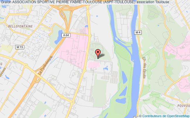 plan association Association Sportive Pierre Fabre-toulouse (aspf-toulouse) Toulouse
