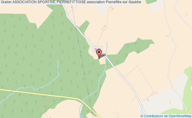 plan association Association Sportive Pierrefittoise Pierrefitte-sur-Sauldre