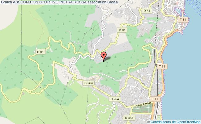 plan association Association Sportive Pietra Rossa Bastia