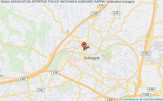 plan association Association Sportive Police Nationale Aubagne (aspna) Aubagne