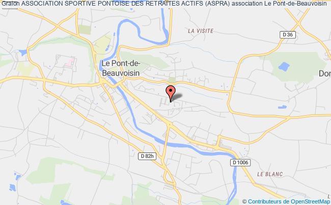 plan association Association Sportive Pontoise Des Retraites Actifs (aspra) Le    Pont-de-Beauvoisin