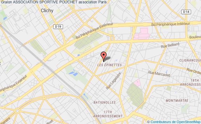 plan association Association Sportive Pouchet Paris