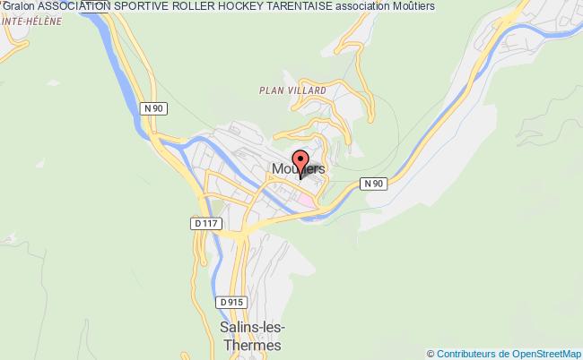 plan association Association Sportive Roller Hockey Tarentaise Moûtiers