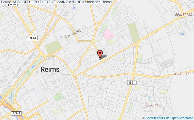 plan association Association Sportive Saint-andre Reims
