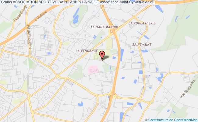 plan association Association Sportive Saint Aubin La Salle Saint-Sylvain-d'Anjou