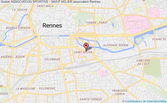 plan association Association Sportive - Saint-helier Rennes