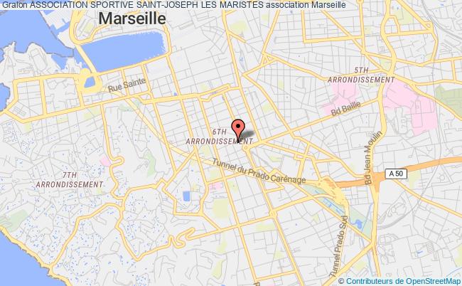 plan association Association Sportive Saint-joseph Les Maristes Marseille