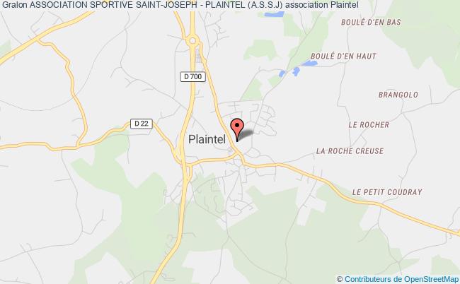 plan association Association Sportive Saint-joseph - Plaintel (a.s.s.j) Plaintel