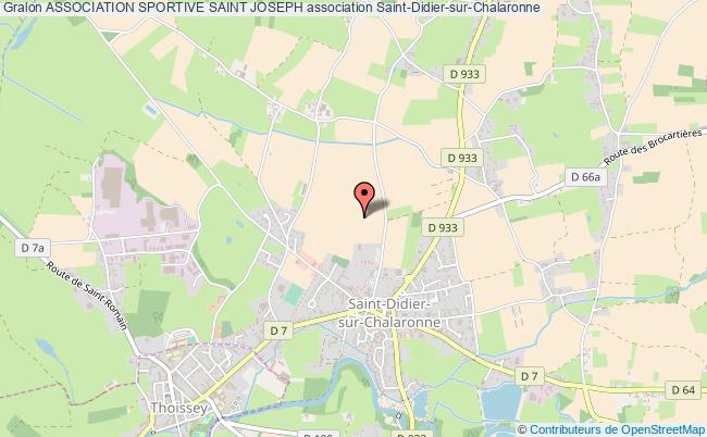 plan association Association Sportive Saint Joseph Saint-Didier-sur-Chalaronne