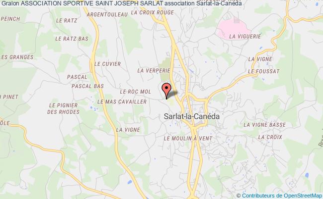 plan association Association Sportive Saint Joseph Sarlat Sarlat-la-Canéda