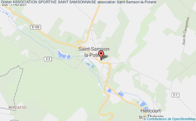 plan association Association Sportive Saint Samsonnaise Saint-Samson-la-Poterie