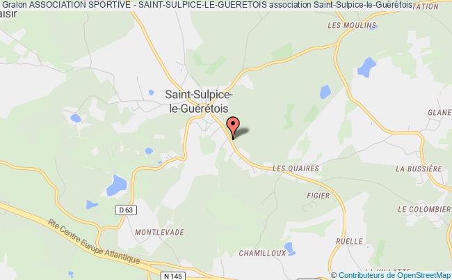 plan association Association Sportive - Saint-sulpice-le-gueretois Saint-Sulpice-le-Guérétois