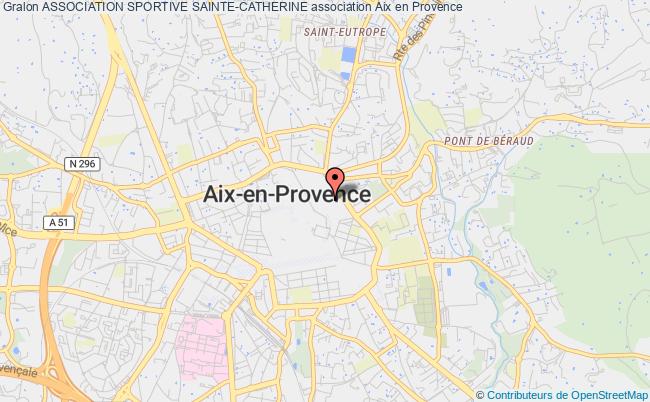 plan association Association Sportive Sainte-catherine Aix-en-Provence