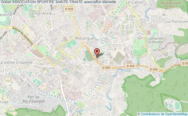 plan association Association Sportive Sainte-trinite Marseille