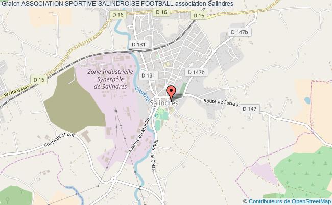 plan association Association Sportive Salindroise Football Salindres