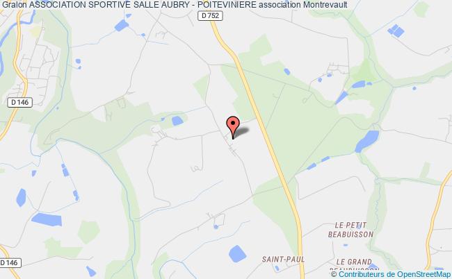 plan association Association Sportive Salle Aubry - Poiteviniere Montrvault-sur-Evre