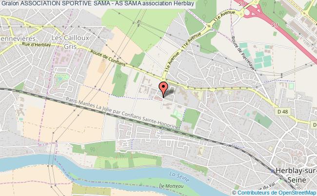 plan association Association Sportive Sama - As Sama Herblay