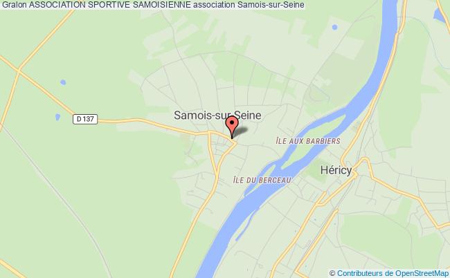 plan association Association Sportive Samoisienne Samois-sur-Seine