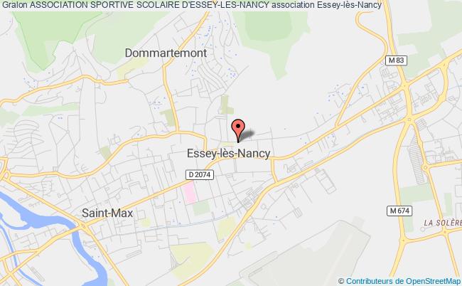 plan association Association Sportive Scolaire D'essey-les-nancy Essey-lès-Nancy