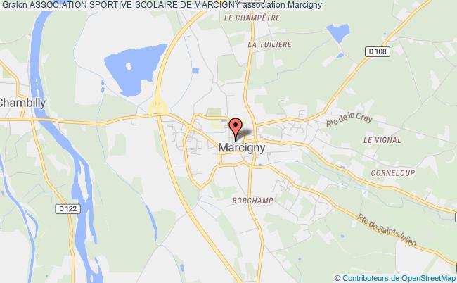plan association Association Sportive Scolaire De Marcigny Marcigny