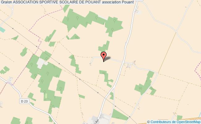 plan association Association Sportive Scolaire De Pouant Pouant