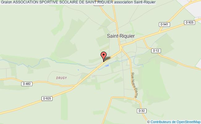 plan association Association Sportive Scolaire De Saint Riquier Saint-Riquier