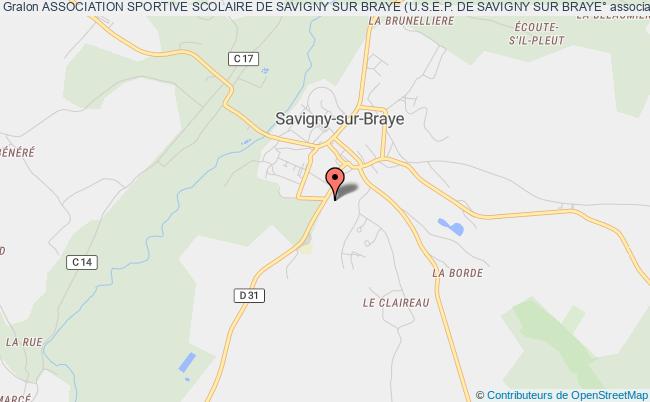 plan association Association Sportive Scolaire De Savigny Sur Braye (u.s.e.p. De Savigny Sur Braye° Savigny-sur-Braye