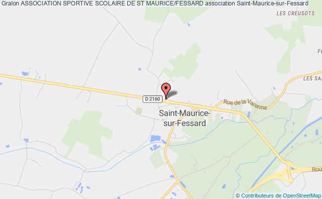 plan association Association Sportive Scolaire De St Maurice/fessard Saint-Maurice-sur-Fessard