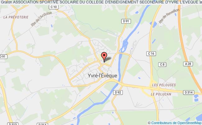 ASSOCIATION SPORTIVE SCOLAIRE DU COLLEGE D'ENSEIGNEMENT SECONDAIRE D'YVRE L'EVEQUE